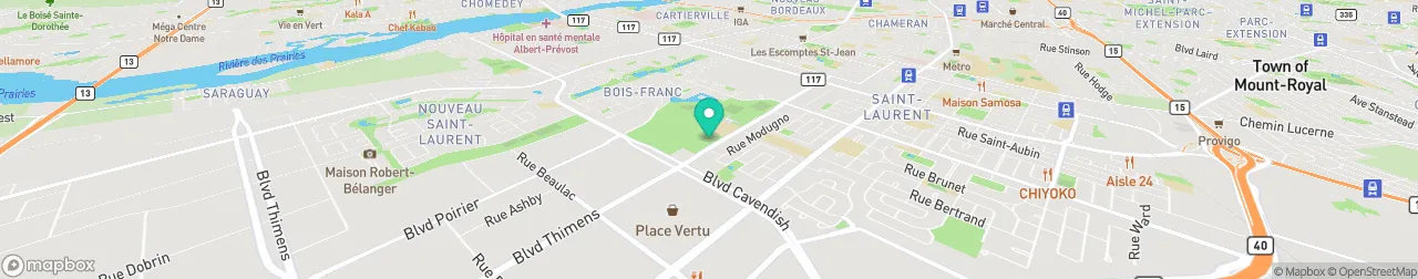 ev charging station on the map