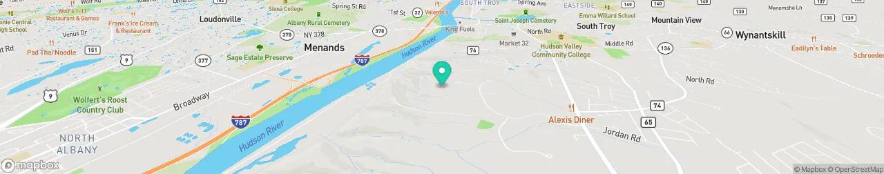 ev charging station on the map