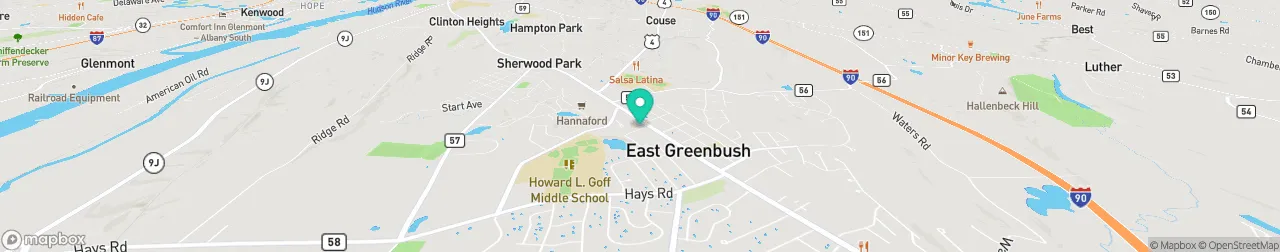 borne de recharge sur la carte