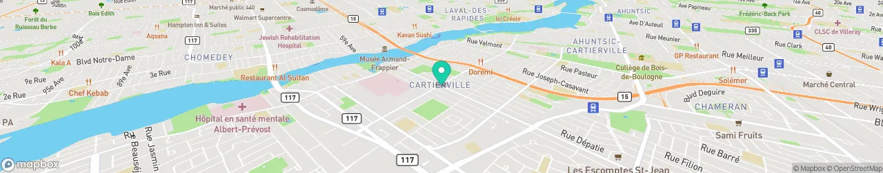 borne de recharge sur la carte