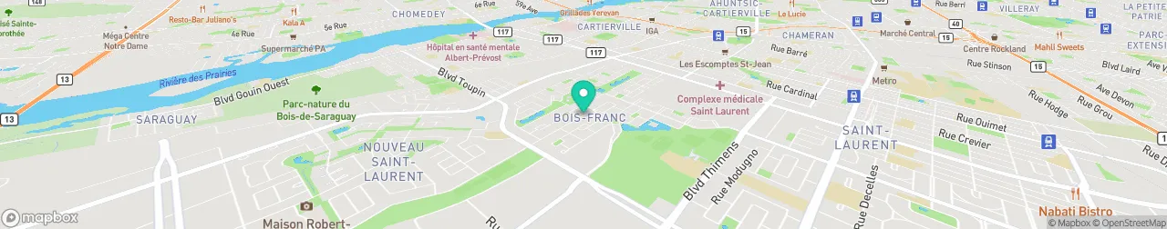 borne de recharge sur la carte