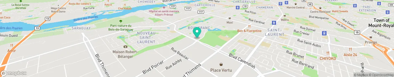 borne de recharge sur la carte