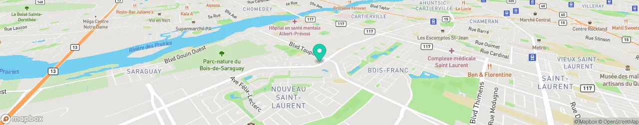 borne de recharge sur la carte