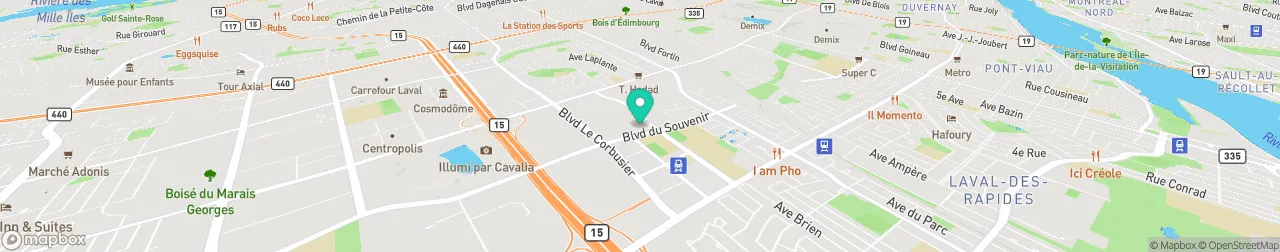 borne de recharge sur la carte