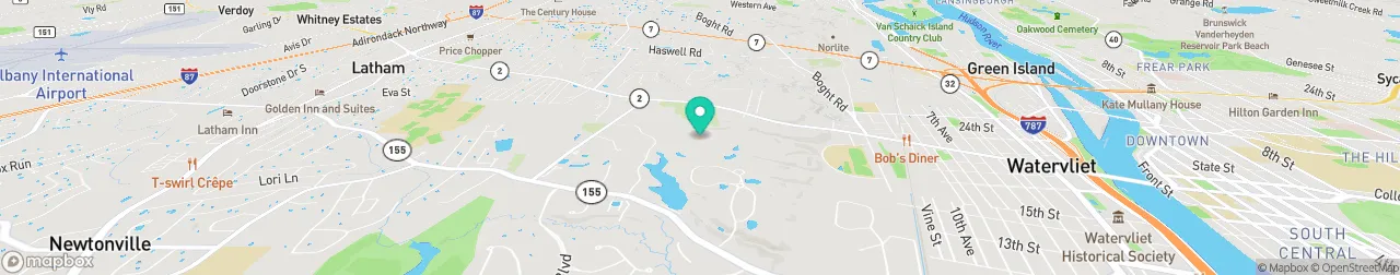 borne de recharge sur la carte