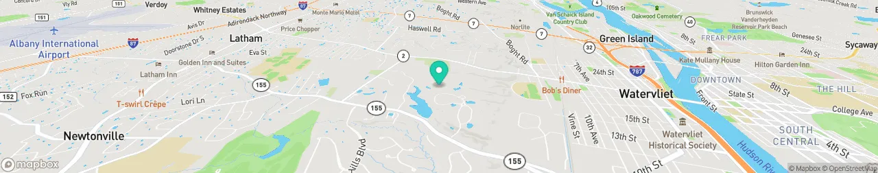 borne de recharge sur la carte