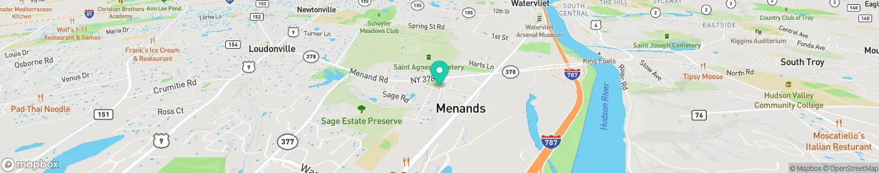 ev charging station on the map