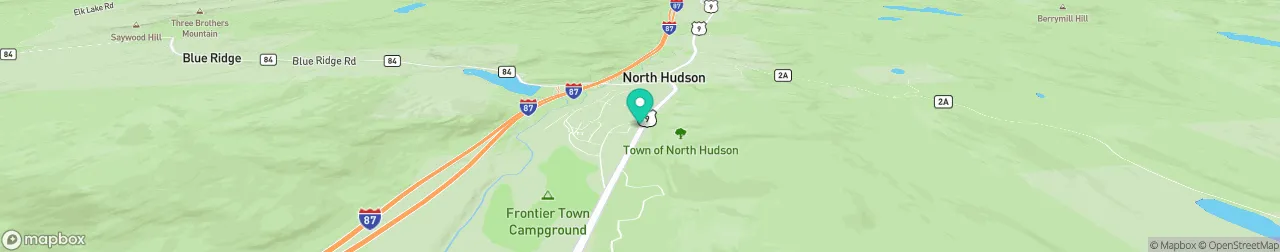 borne de recharge sur la carte