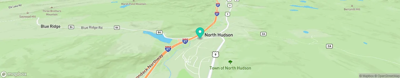 borne de recharge sur la carte