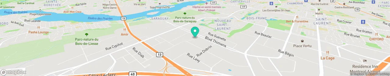 borne de recharge sur la carte