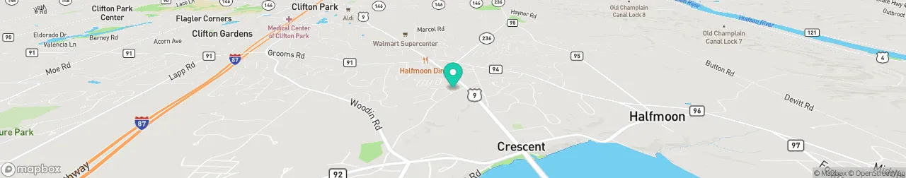 ev charging station on the map