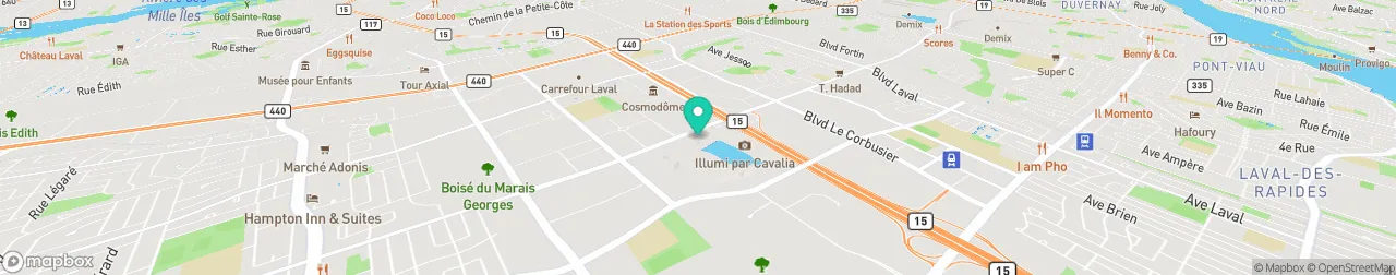 ev charging station on the map