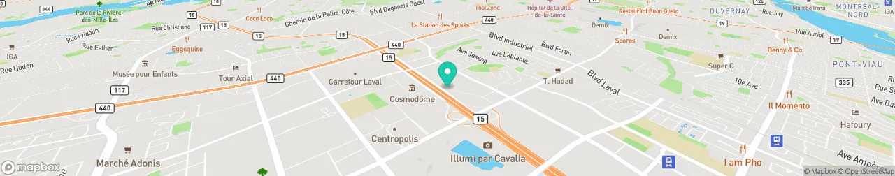 borne de recharge sur la carte