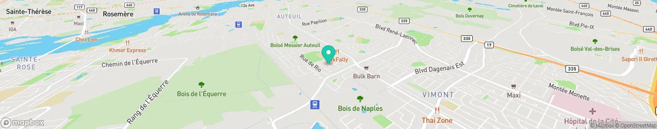 ev charging station on the map