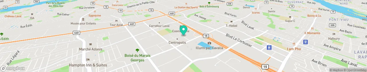 borne de recharge sur la carte