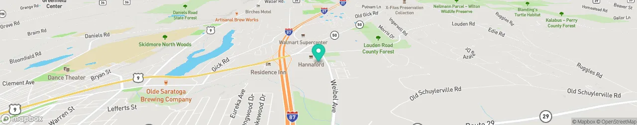 ev charging station on the map