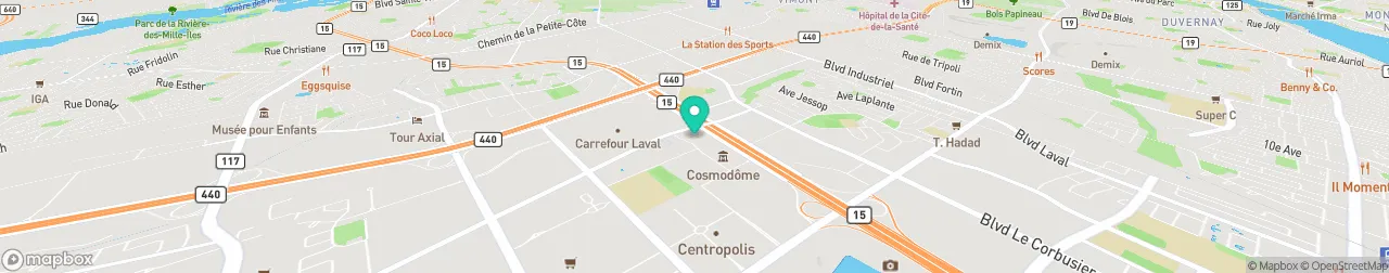 borne de recharge sur la carte