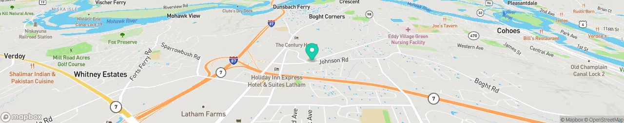 ev charging station on the map