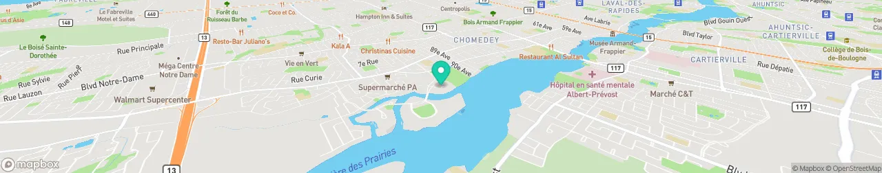 borne de recharge sur la carte