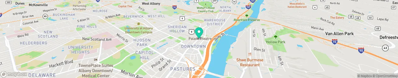 borne de recharge sur la carte