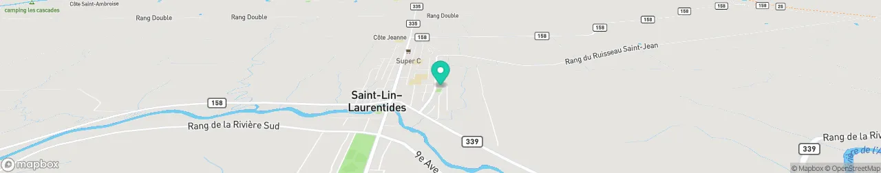 borne de recharge sur la carte