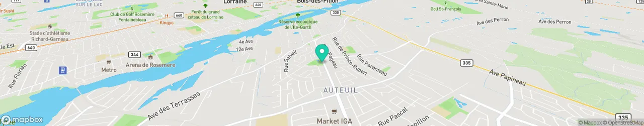 borne de recharge sur la carte