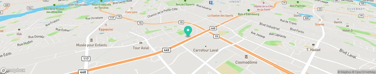 ev charging station on the map