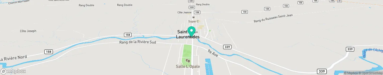 borne de recharge sur la carte