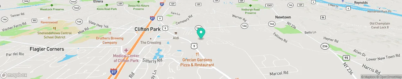 borne de recharge sur la carte