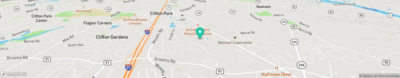 borne de recharge sur la carte