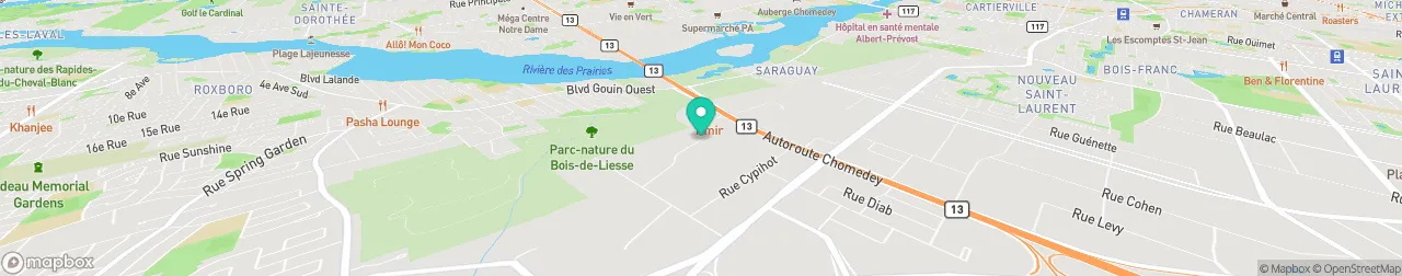 borne de recharge sur la carte