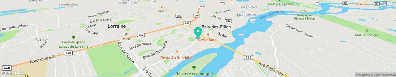 borne de recharge sur la carte