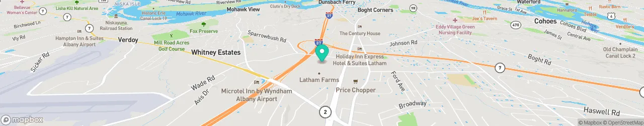 ev charging station on the map