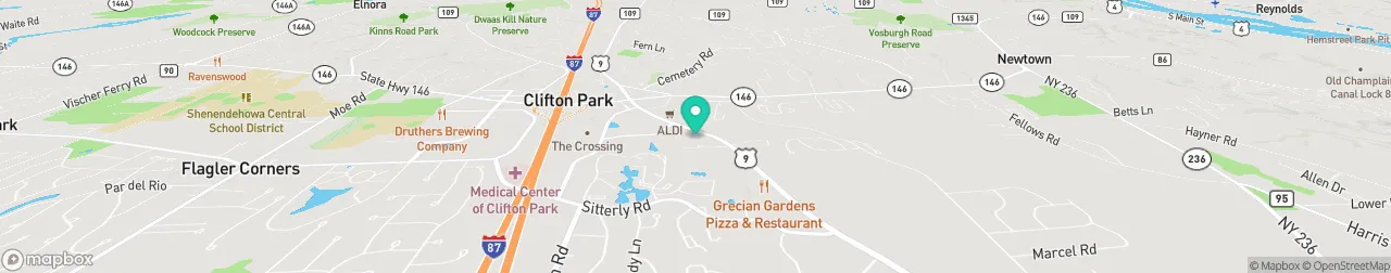 borne de recharge sur la carte