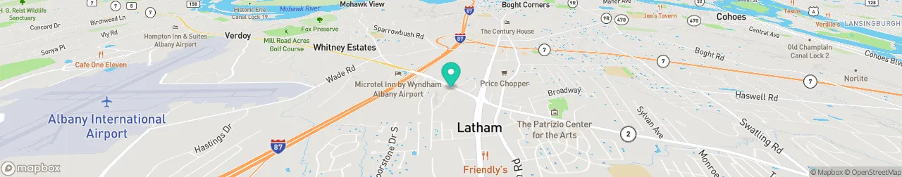 ev charging station on the map