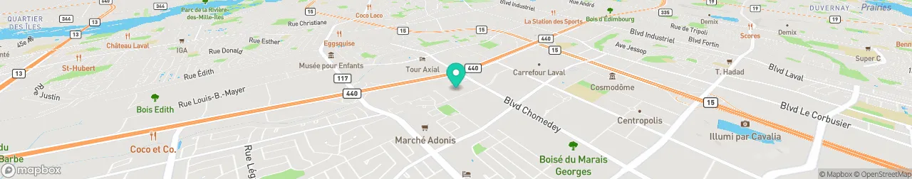 ev charging station on the map