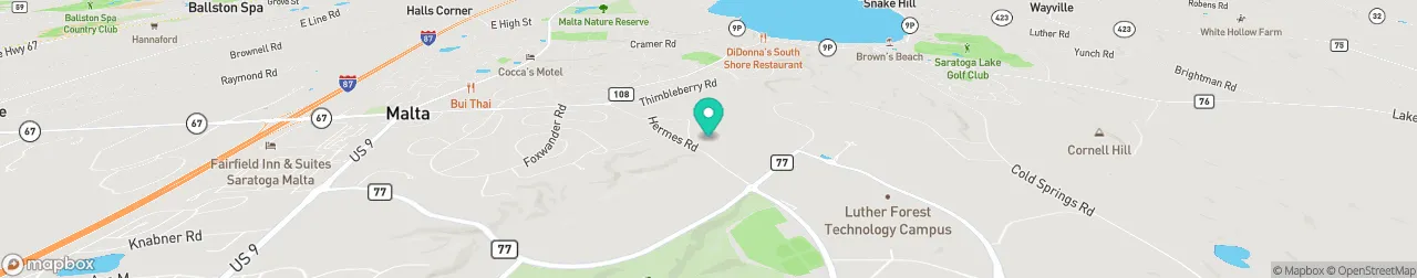 borne de recharge sur la carte