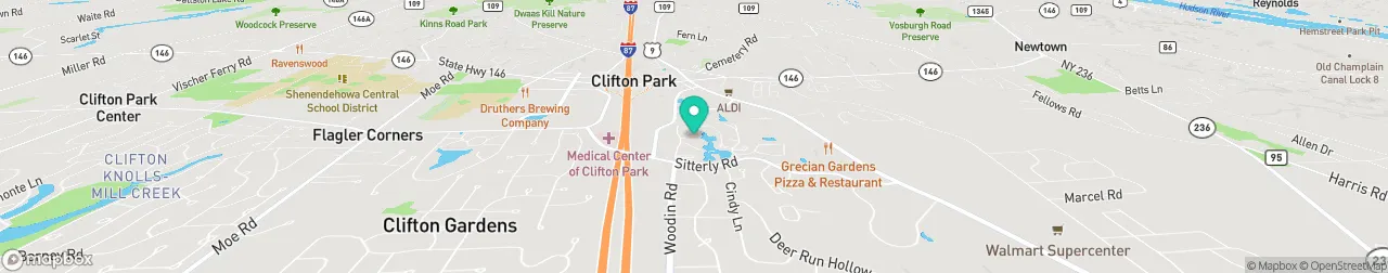 borne de recharge sur la carte