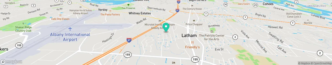 borne de recharge sur la carte