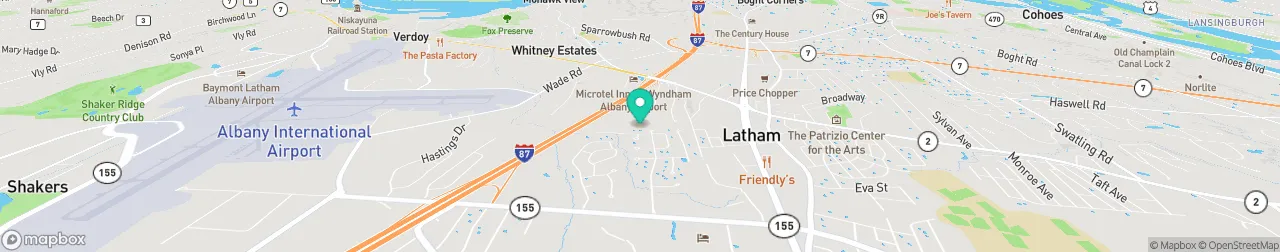 borne de recharge sur la carte