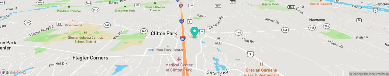 borne de recharge sur la carte