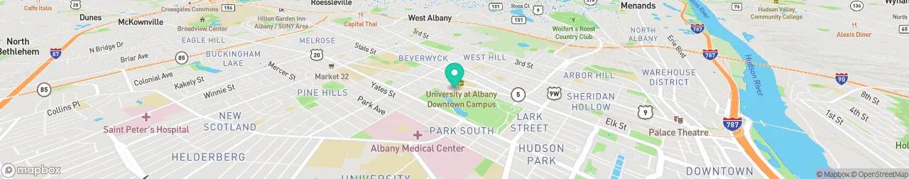 borne de recharge sur la carte