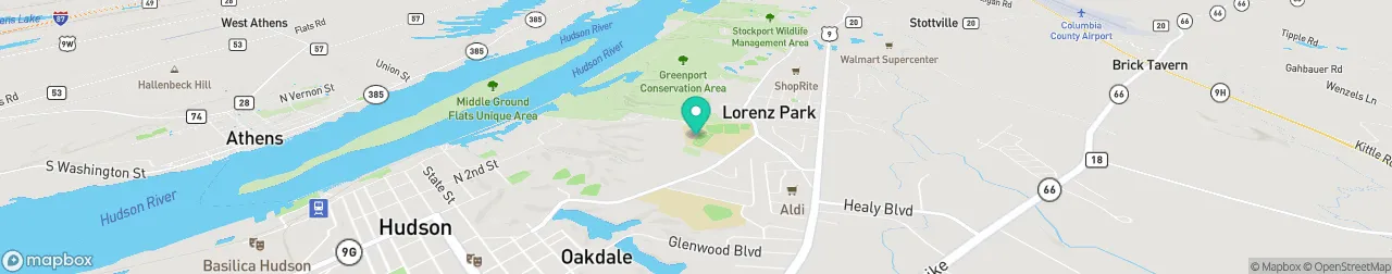 borne de recharge sur la carte