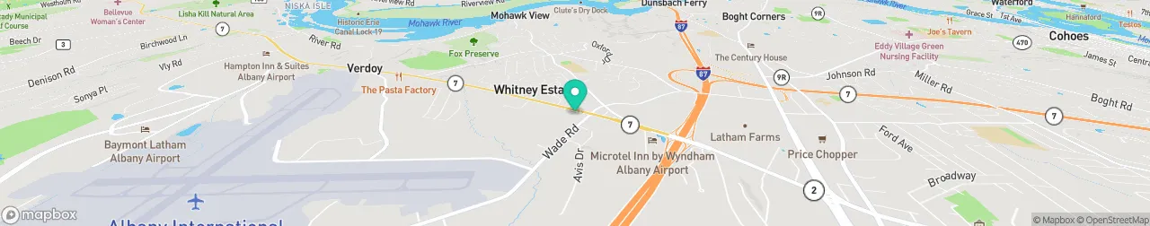 ev charging station on the map