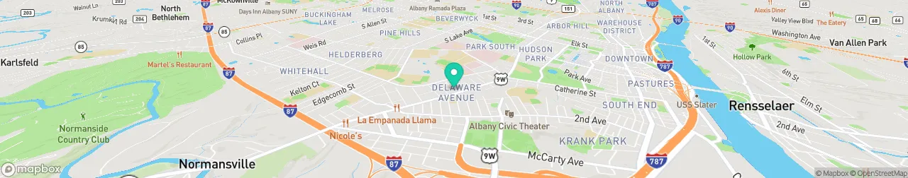 ev charging station on the map