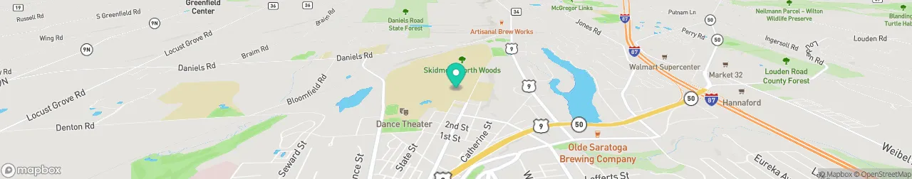 borne de recharge sur la carte