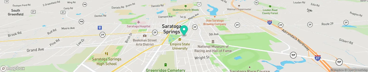 borne de recharge sur la carte