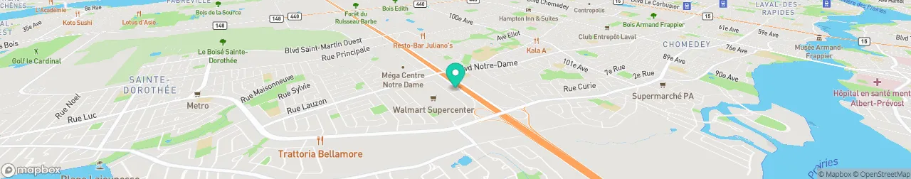 ev charging station on the map