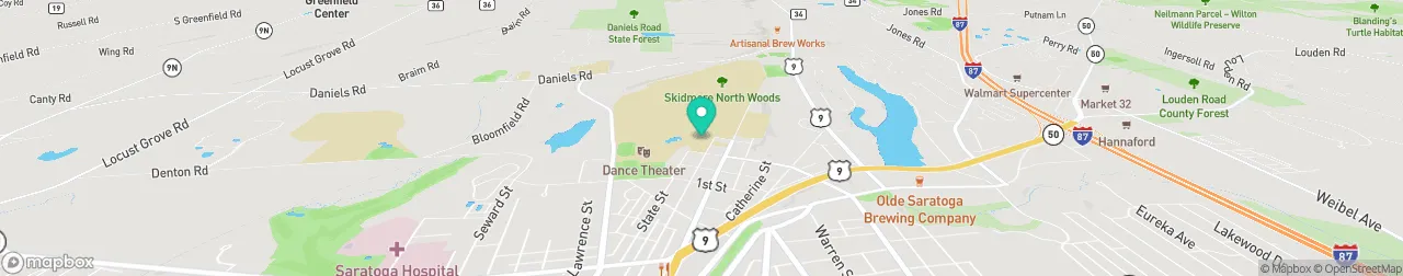 borne de recharge sur la carte