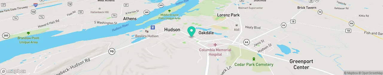 borne de recharge sur la carte